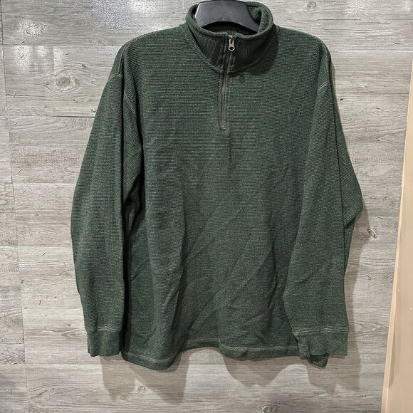 RedHead Men's Green Quarter Zip Pullover Shirt 2XL XXL Outdoors - Picture 1 of 6